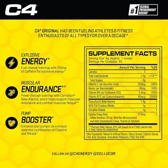 C4 Original 30 Servings - Image 3