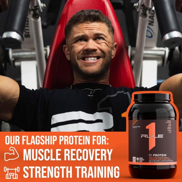 Rule 1 Whey 2.01lbs Vanilla Creme - Image 4