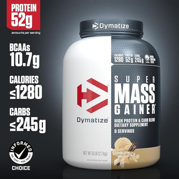 Dymatize Mass Gainer Vanilla - Image 3