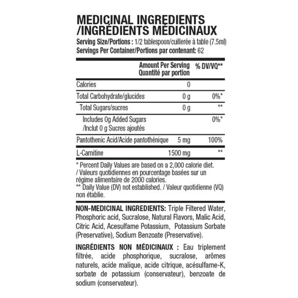 Diablo L-Carnitine3000 473ML - Image 5